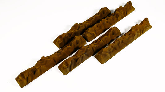 Turrón almendras fritas