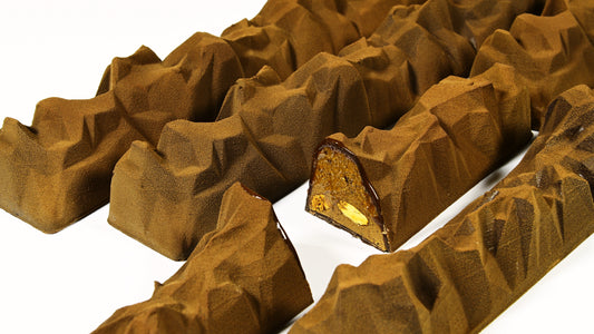 Turrón almendras fritas